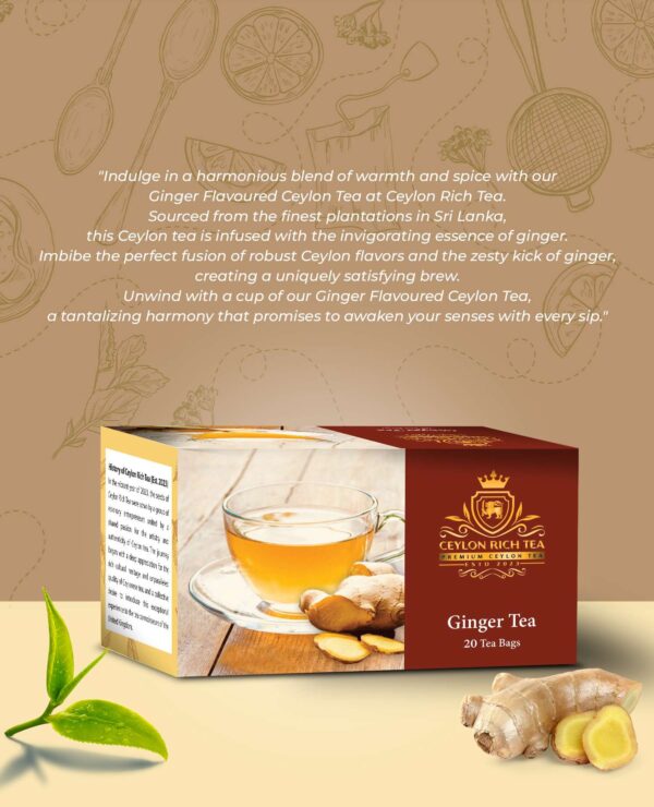 Ginger Tea Package of Ceylon Rich Tea