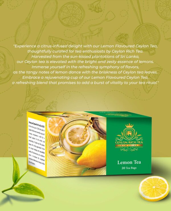 Lemon Tea Package of Ceylon Rich Tea